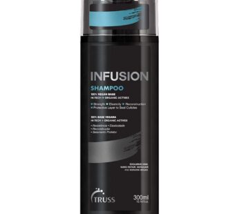 TRUSS Infusion Hair Conditioner – Restorative, Detangling Conditioner for Dry Hair – Softens, Hydrates and Delivers Strong Split End Repair – 100% Vegan Formula + Color-Safe (300 ml)