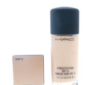 M.A.C Studio Fix Fluid Foundation SPF 15 NW15, 1 Ounce - Image 2