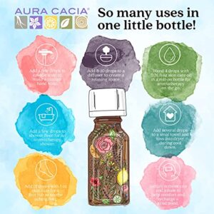 Aura Cacia 100% Pure Peppermint Essential Oil | GC/MS Tested for Purity | 120 ml (4 fl. oz.) | Mentha piperita - Image 3