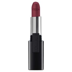 L'Or?al Paris Infallible Le Rouge Lipstick, Persistent Plum, 0.09 oz. - Image 1