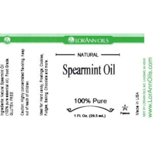 LorAnn Spearmint Oil SS, Natural Flavor, 1 ounce bottle - Image 3