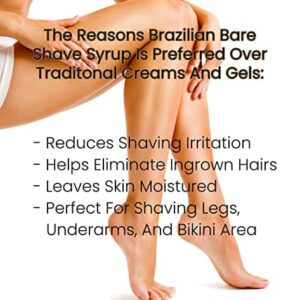 Brazilian Bare Shave Syrup, 4 Fluid Ounce - Image 3