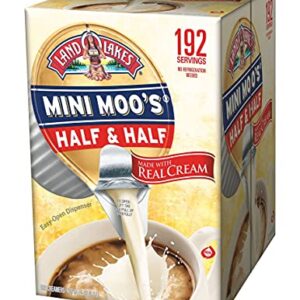 Land O'Lakes Mini-Moo's Half and Half Liquid Creamer, 0.28 oz., 192/Carton (ORG100718) - Image 3