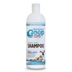 Groomer's Goop Glossy Coat Pet Shampoo - 16 oz Flip-Top Bottle - Image 1