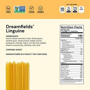 Dreamfields Healthy Pasta Living Linguine, 13.25 Ounce (Pack of 10) - Image 4