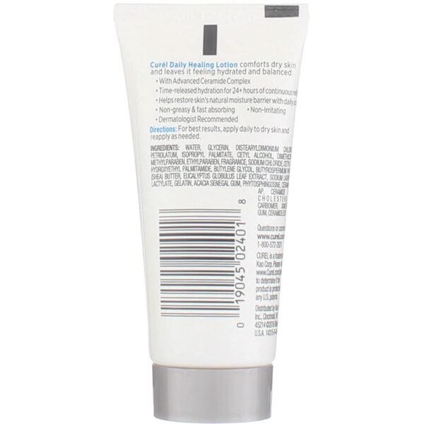 Curel Daily Healing Original Lotion | 1 Ounce Travel Size | (Pack of 4) - Image 2