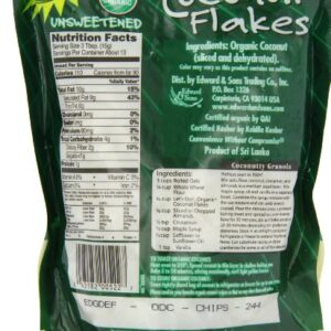 Edward & Sons Trading Co. Unsweetened Coconut Flakes, 7 Ounce (Pack of 12) - Image 4