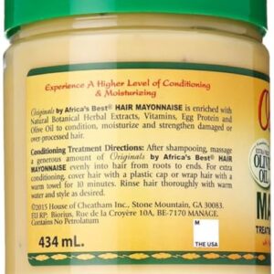 Organics Africa's Best Organic Hair Mayonnaise, 18 Ounce (Pack of 2) - Image 3