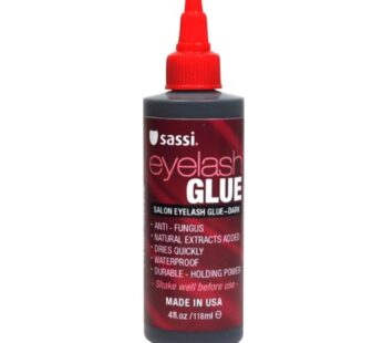 Sassi Salon Eyelash Glue, Dark, 4 Ounce