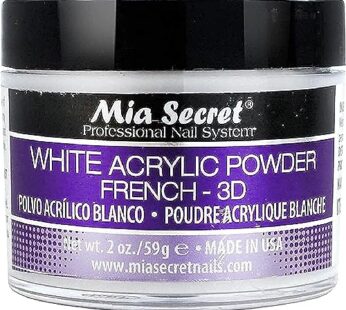 Mia Secret White Acrylic Powder (2oz)