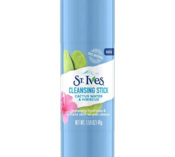 St. Ives Cleansing Stick, Cactus Water & Hibiscus 1.59 oz