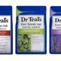 Dr. Teal's Pure Epsom Salt Soaking Solution Gift Set (3 Pack, 3lbs ea.) - Soothe & Sleep Lavender, Relax & Relief Eucalyptus with Spearmint, Wellness