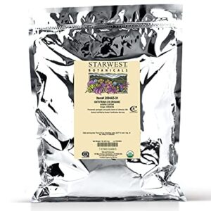 Starwest Botanicals Organic American Oatstraw Herb Loose Tea Cut and Sifted, 1 Pound Bulk Bag - Image 1