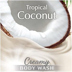 Suave Essentials Body Wash, Creamy Tropical Coconut, 15 Fl Oz (Pack of 1) - Image 8