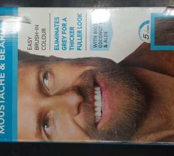JUST FOR MEN Color Gel Mustache & Beard M-35 Medium Brown 1 ea (Pack of 2)