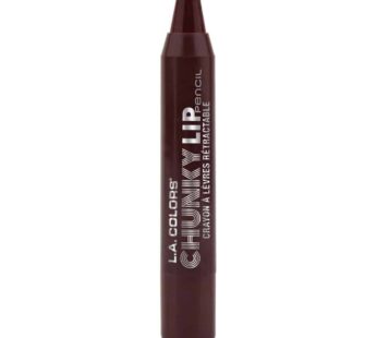 LA COLORS Chunky Lip Pencil, Spice, 0.09 Ounce