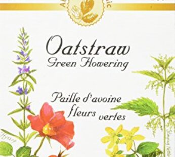 CELEBRATION HERBALS Organic Oatstraw Green Flowering Tea, 24 CT