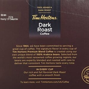 Tim Hortons Dark Roast Single Serve Coffee Cups, 96 Count (Packaging May Vary) - Image 5