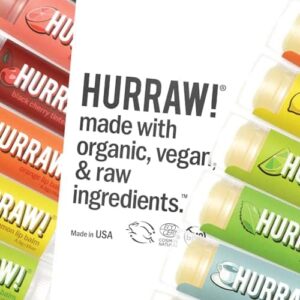 Hurraw! Green Tea Lip Balm: Organic, Certified Vegan, Cruelty and Gluten Free. Non-GMO, 100% Natural Ingredients. Bee, Shea, Soy and Palm Free. Made in USA - Image 6