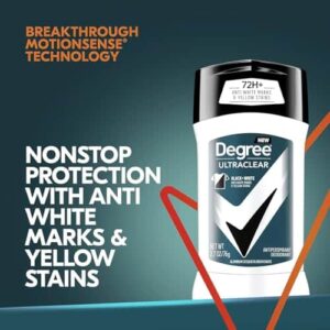 Degree Deodorant 2.7 Ounce Mens Ultra Clear Black & White (79ml) (2 Pack) - Image 5