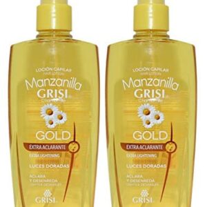 Grisi Chamomile Hair Lotion Manzanilla Lightens & Detangles 8.4 oz.. (2 Pack).. HPVagr by Grisi - Image 1