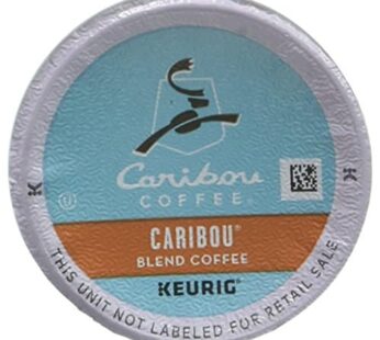 Caribou Coffee, Caribou Blend KCups, K-Cups for Keurig Brewers, 12 Count (Packaging May Vary)