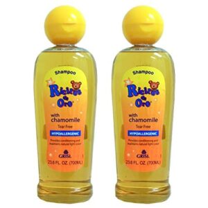 2 PACKS Grisi Ricitos De Oro Baby Shampoo Hypoallergenic Manzanilla Chamomile 23.6 oz each - Image 1