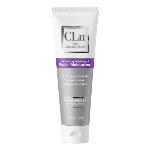 CLn? Facial Moisturizer - Soothes & Calms Skin, Helps Reduce Appearance of Redness, Locks in Moisture without Clogging Pores, Dermatologist & Clinical