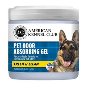 SMELLS BEGONE Pet Odor Absorber Gel - Air Freshener & Odor Eliminator - Made with Essential Oils - Fresh & Clean Scent - 15 Ounce - Image 1