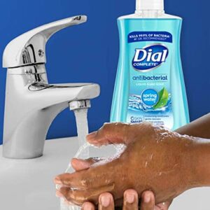 Dial Complete Antibacterial Liquid Hand Soap, Spring Water, Blue, 7.5 fl oz (Pack of 1) - Image 8