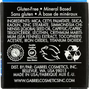 Gabriel Cosmetics, Vegan, Eyeshadow, Dove,0.07 oz. - Image 2