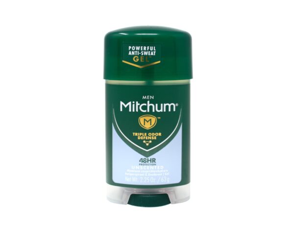 Mitchum Deodorant Mens Gel Unscented 2.25oz (2 Pack) - Image 3