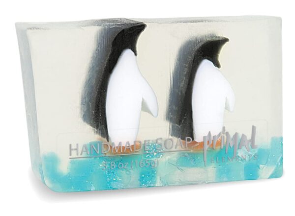 Primal Elements Bar Soap in Shrinkwrap, Penguins, 6 Ounce