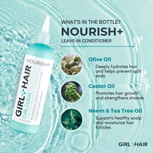 G+H NOURISH+ Moisturizing Leave-In Conditioner | Shea Butter, Tea Tree Oil | Promote Hair Growth, Healthy Scalp | Sulfate & Silicone Free | 10.1 Fl Oz - Image 3