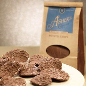 Asher's Chocolate Company, Delicious Chocolate Covered Potato Chips, Made from the Finest Kosher Chocolate, Family Owned Since 1892 (8.5oz, Milk Choco - Image 4