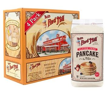 Bob’s Red Mill Gluten Free Pancake Mix, 22-ounce (Pack of 4)
