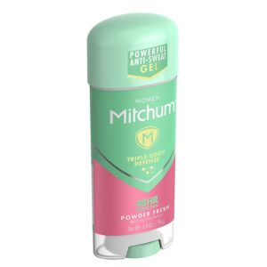 Mitchum for Women Clear Gel Antiperspirant & Deodorant-Powder Fresh-3.4 oz - Image 2