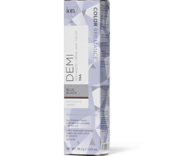 Ion Intensive Shine 1NA Blue Black Demi Permanent Creme Hair Color 1NA Blue Black