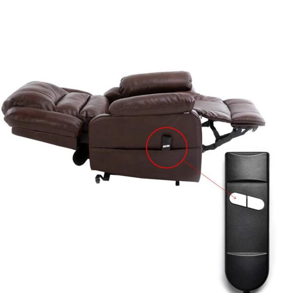 CUGLB Lift Chair Remote Replacement, 5 Pin 2 Button Straight Power Recliner Remote, Power Recliner Replacement Parts for Okin Limoss Lazboy Pride Catn - Image 6