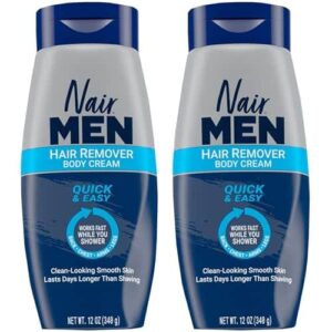 Nair Men Hair Removal Body Cream, 13 Ounce (Pack of 2) - Image 1