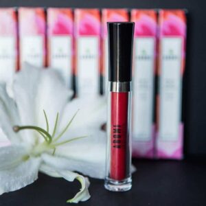 Aromi Matte Liquid Lipstick | Smudge Proof, Long Lasting, True Red Lip Color with Blue Undertones, Vegan, Cruelty-free, Paraben and Gluten Free (Flame - Image 6