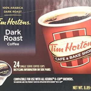 Tim Hortons Dark Roast Single Serve Coffee Cups, 96 Count (Packaging May Vary) - Image 3