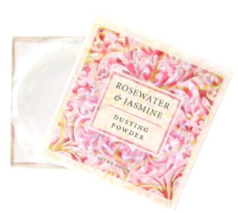 Greenwich Bay Trading Co. Dusting Powder, 4 Ounce, Rosewater & Jasmine