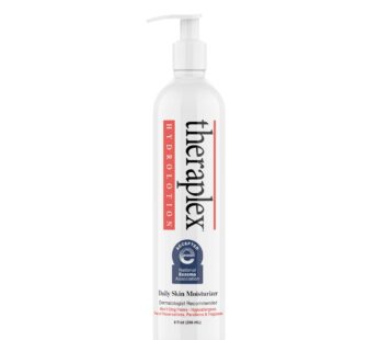 Theraplex Hydro Lotion (8 oz) – No Parabens or Preservatives, Noncomedogenic, and Hypoallergenic, Fragrance-Free, Dermatologist recommended – National