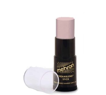 Mehron Makeup CreamBlend Stick, Soft Peach, 0.75 oz (21 g), Cream Face Makeup Stick