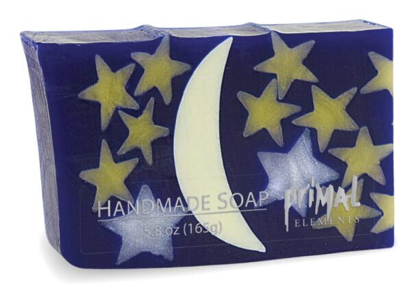 Primal Elements Bar Soap in Shrinkwrap, Midnight Moon, 6 Ounce