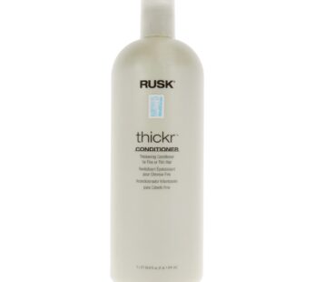 RUSK Designer Collection Thicker Thickening Conditioner for Fine or Thin Hair, 33.8 Oz, Daily-Use Thickening Conditioner that Strengthens and Repairs,