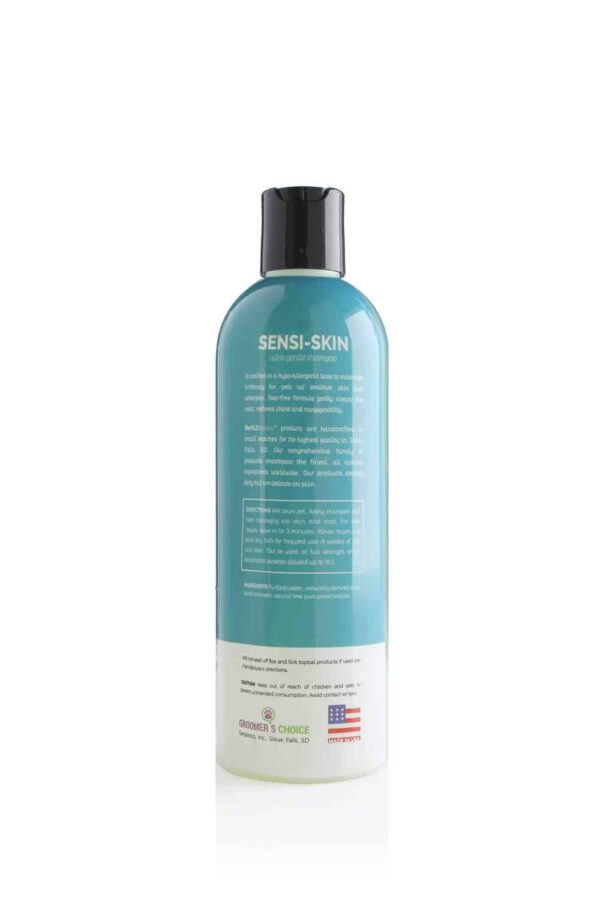 Bark 2 Basics Sensi-Skin Hypoallergenic Shampoo, 16 oz - Naturally Derived, Sensitive Skin Pet Shampoo, Gentle, No Fragrance, Non-Irritating, for Dogs - Image 3