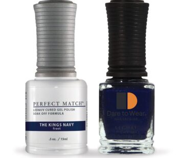 LeChat Perfect Match Gel Polish, The King’s Navy, 0.5 Fl Oz (PMS74)