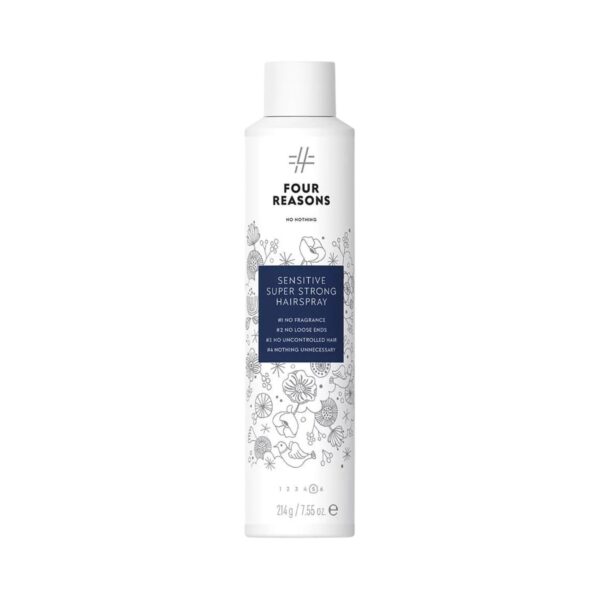 No nothing Sensitive Unscented Hairspray with Extra Hold - Finishing Spray for Styling with Humidity Protection - Fragrance Free & Hypoallergenic - 9.